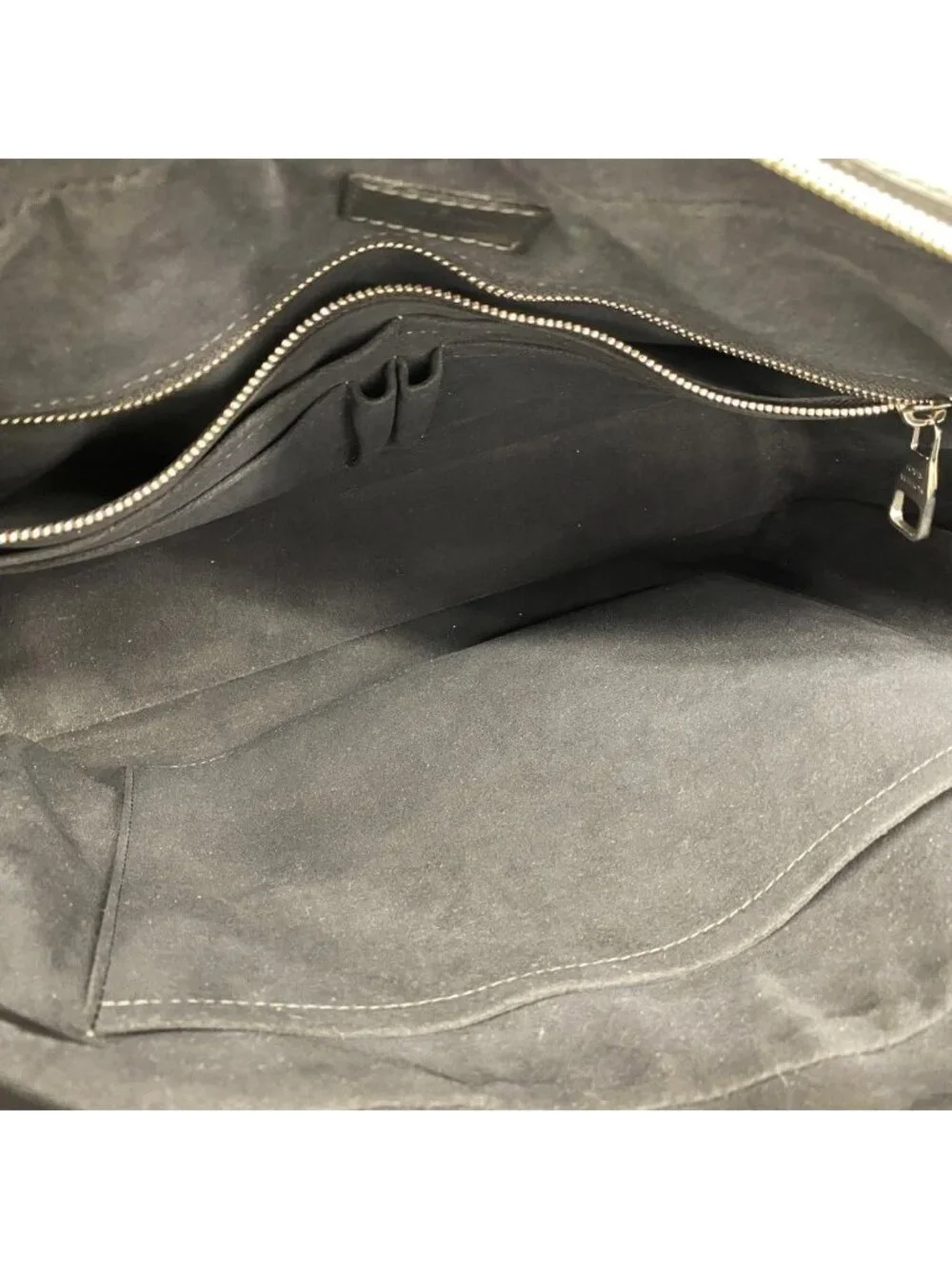 Louis Vuitton Business Bag Damier Cobalt Porte Documents Black Navy